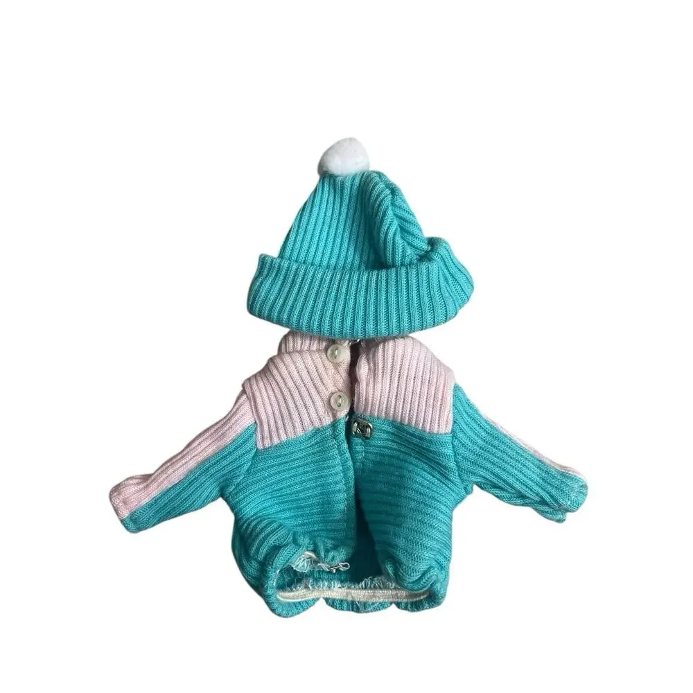 Vintage Ginny Vogue Dolls Outfit Hat Winter Ski Pants Turtleneck Pink Blue 1989